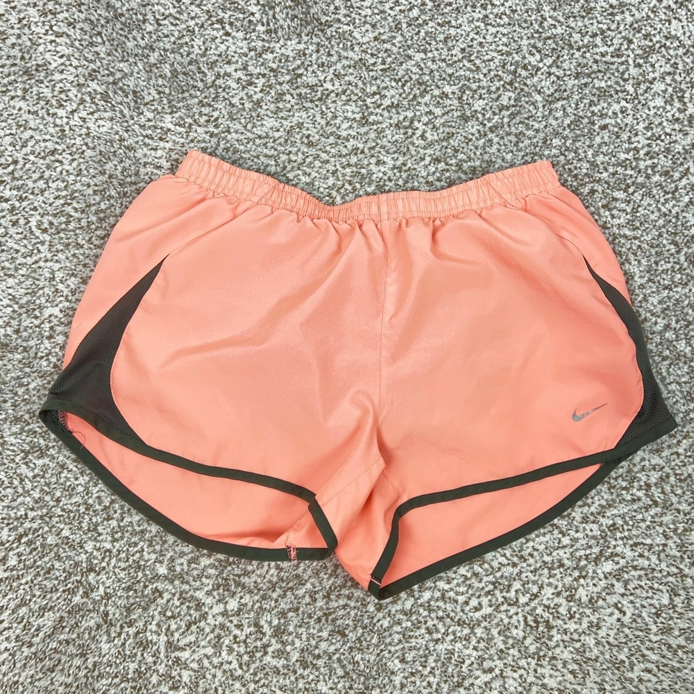 Nike Shorts Women Medium Pink Lined Running Athletic Gym Sports Training Workout